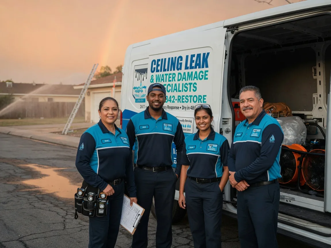 Ceiling Leak Cleanup company in Glover, VT