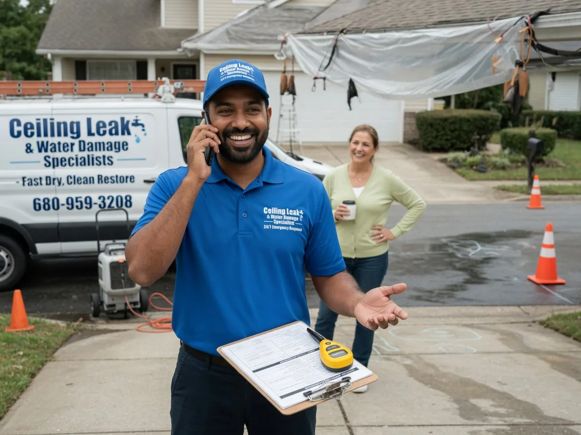 Ceiling Leak Cleanup Glover, VT FAQs